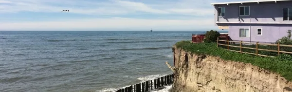 Aumento del livello del mare raddoppia i tassi di erosione delle scogliere della California