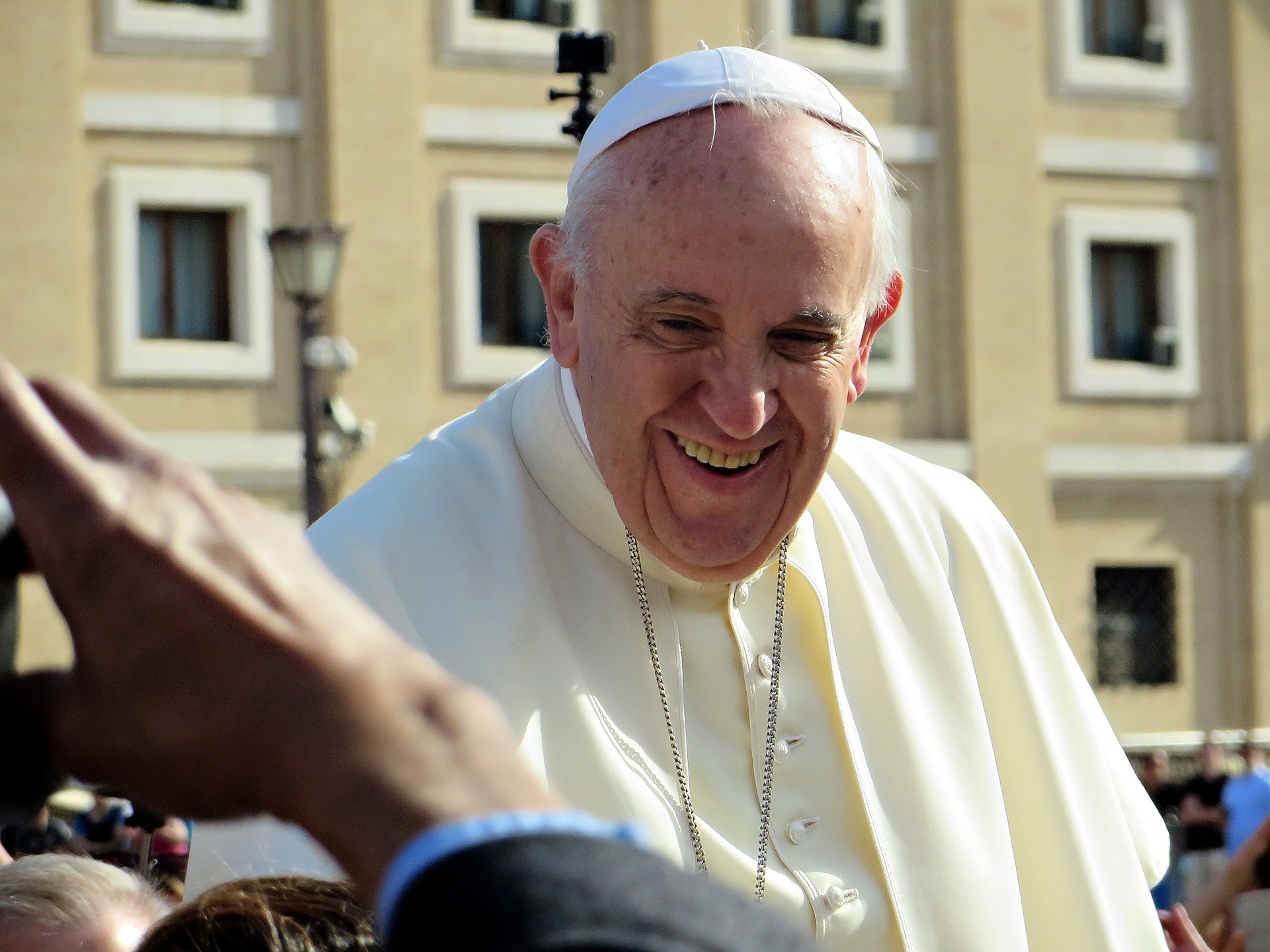 giubbotto Papa Francesco