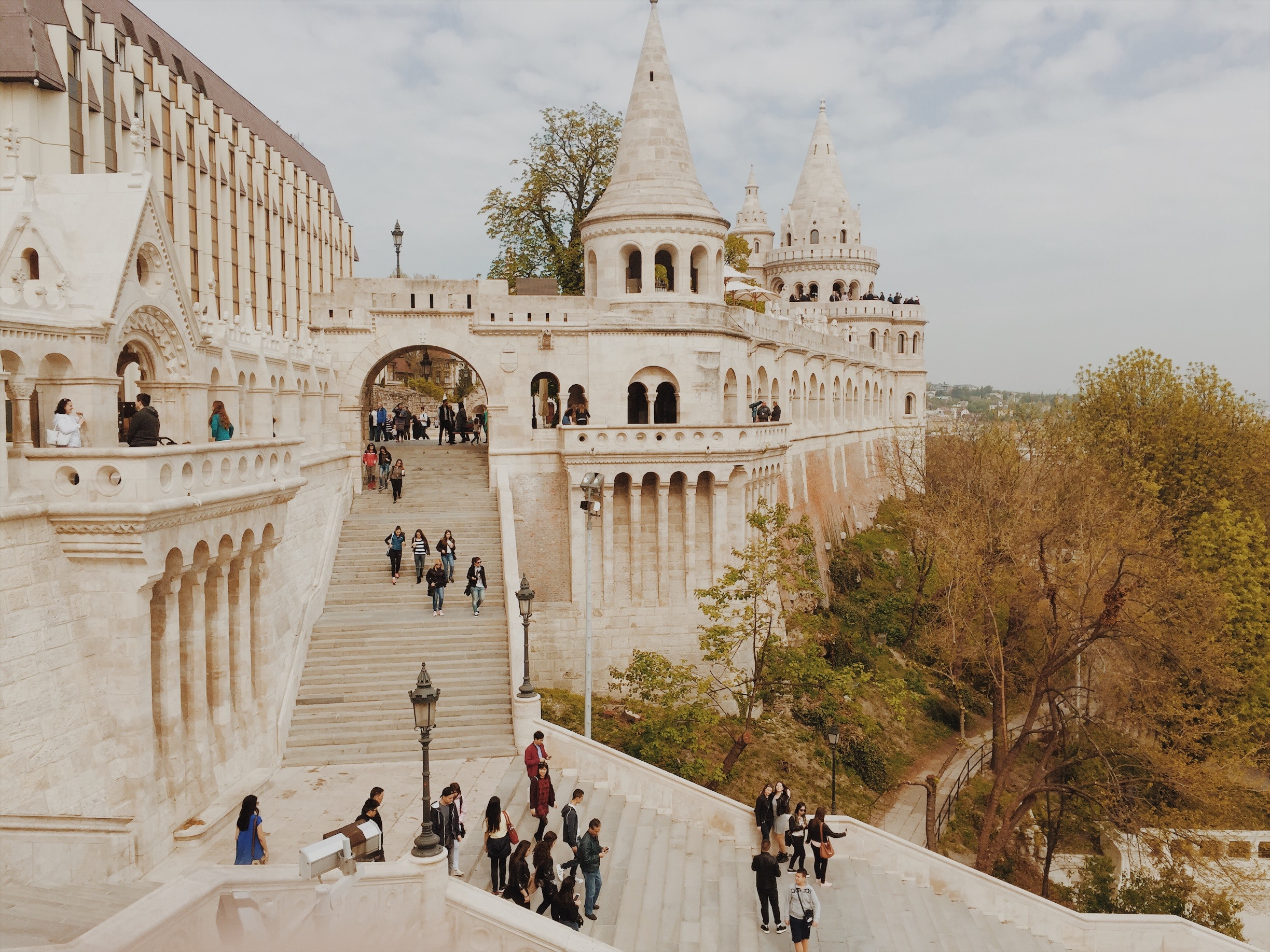 Uno scorcio della città di Budapest