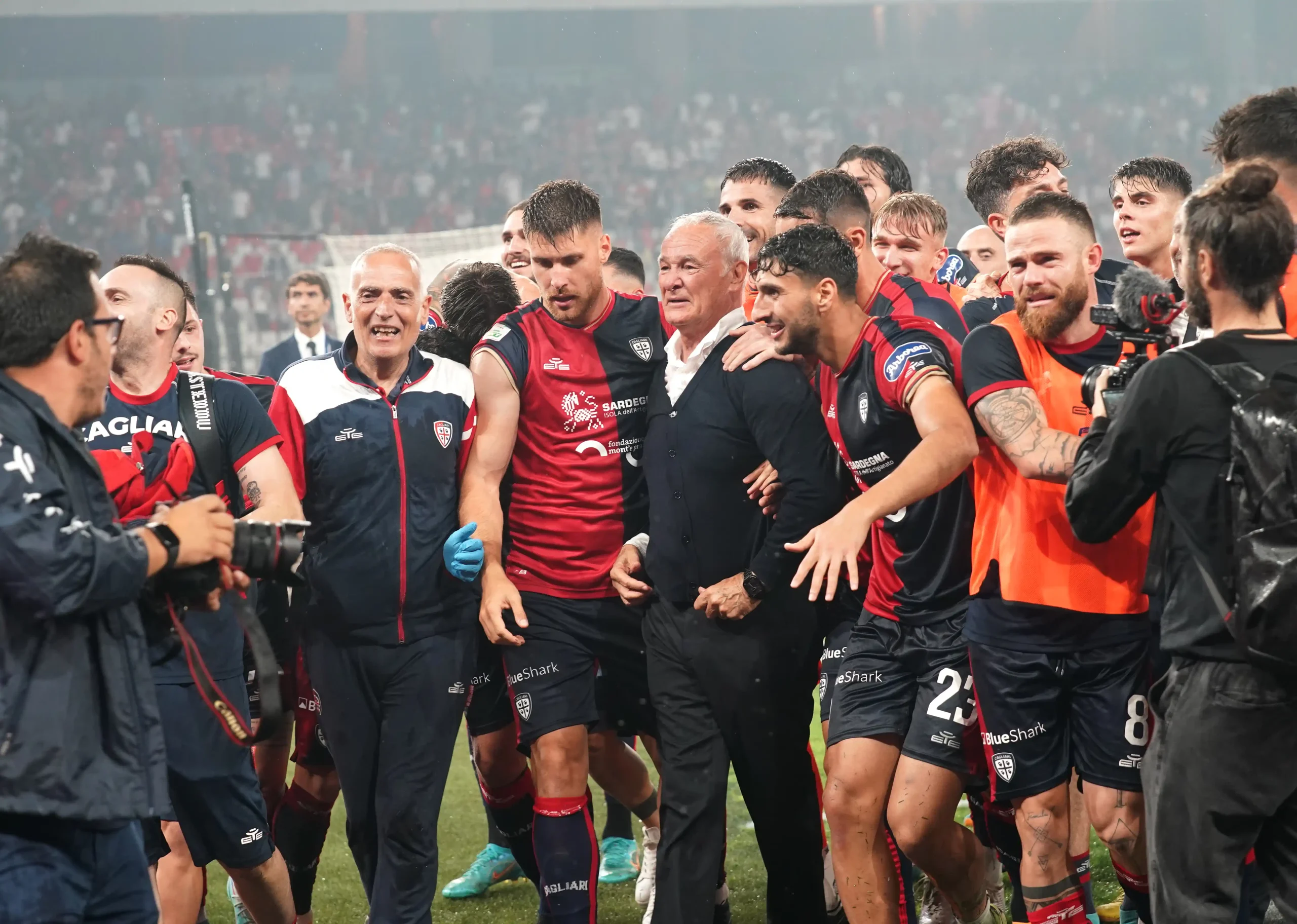 Claudio Ranieri, allenatore del Cagliari