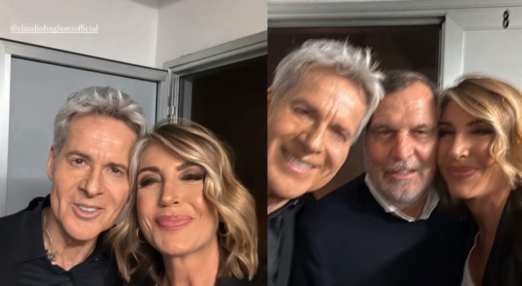 Claudio Baglioni, al suo concerto c'è anche Myrta Merlino