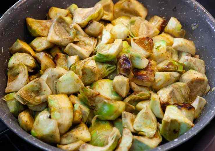 Carciofi alla romana in versione speciale