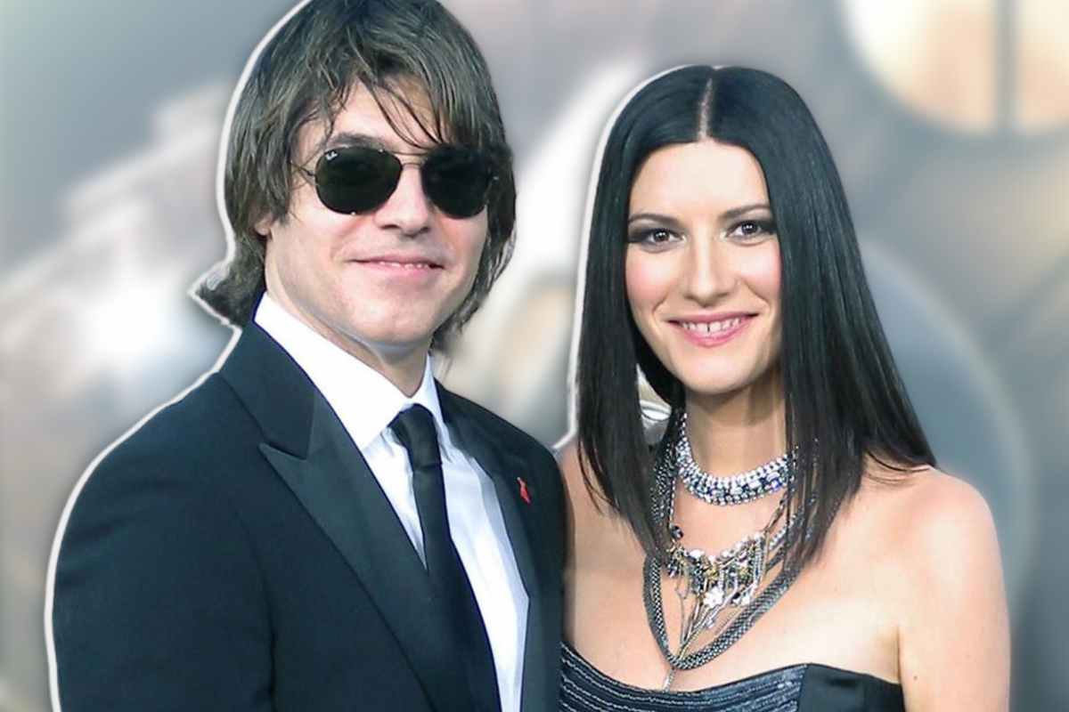 Laura Pausini e Paolo Carta, gioia incontenibile