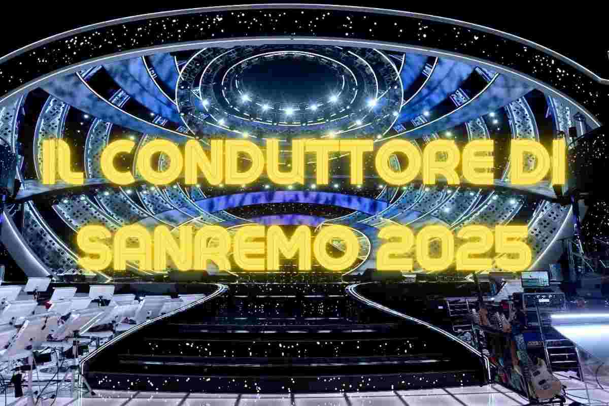 conduttore sanremo 2025